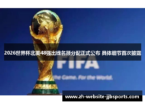 2026世界杯北美48强出线名额分配正式公布 具体细节首次披露 2026世界杯北美48强出线名额分配正式公布 具体细节首次披露